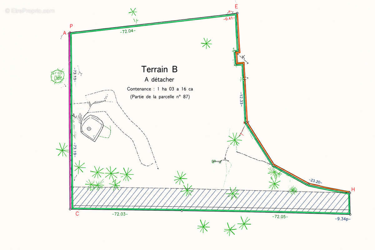 Terrain constructible à vendre - Caussols - 3 470 m² - photo 5