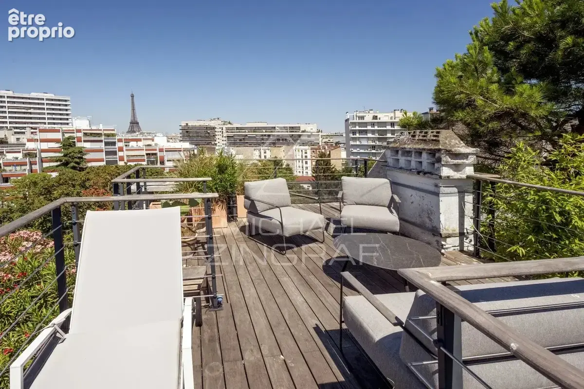 Penthouse - 2 suites - vue tour eiffel - paris 15 - photo 2