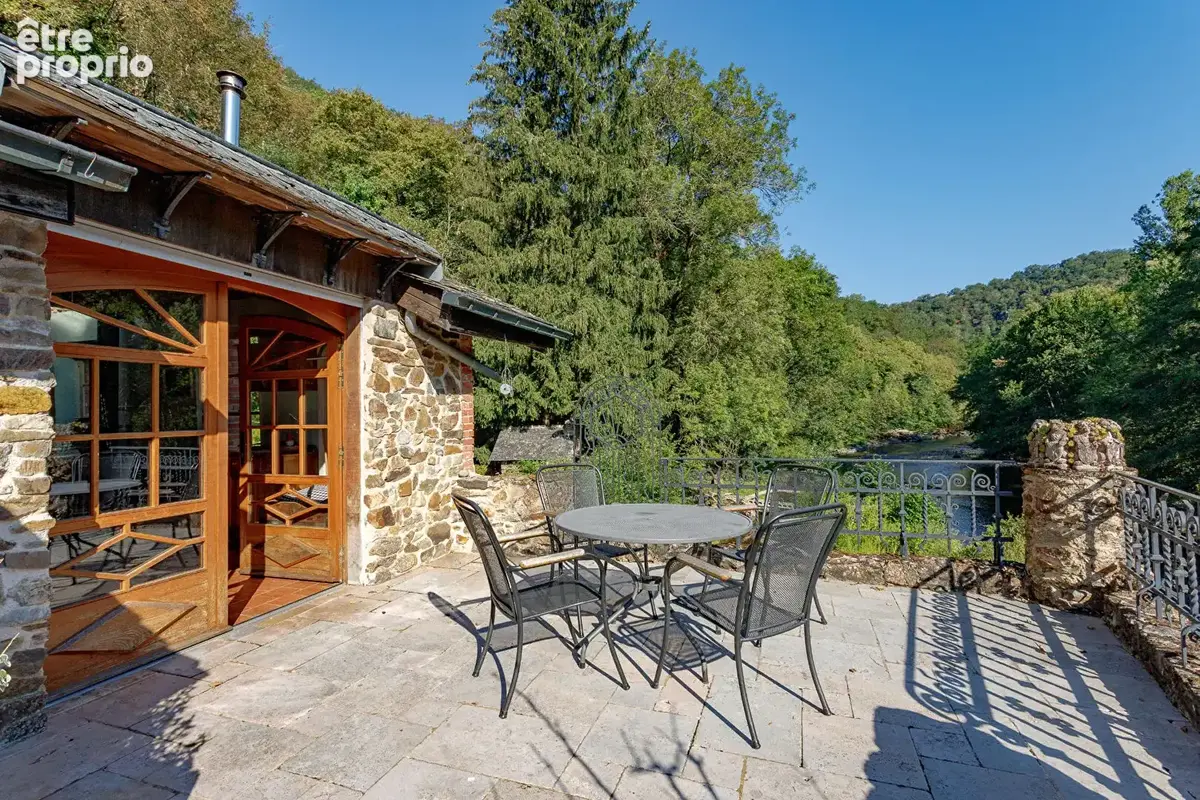 Ancien moulin au bord du Viaur -Vue magnifique sur l'eau - 185 m² habitables - photo 3