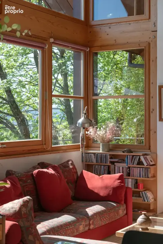 La Canopée, chalet d'architecte  surplombant le lac d'Annecy - photo 10
