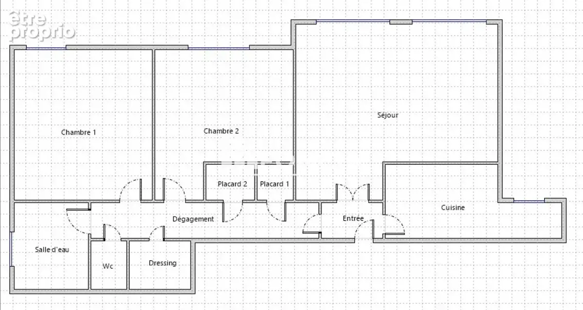 3 pieces - 60 m² - chatillon / quartier des roissys - photo 7