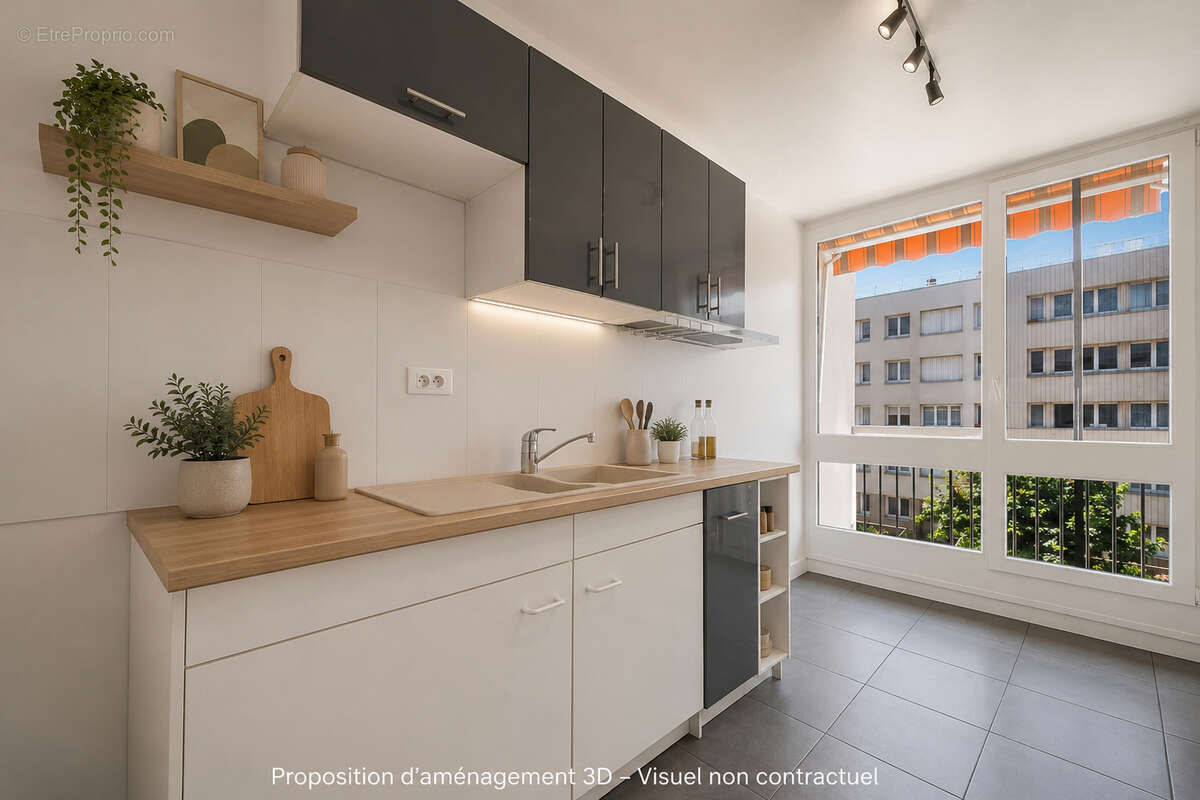 Appartement 2 pièces lumineux - Ligne 13  Etienne Dolet - Balcons - photo 4