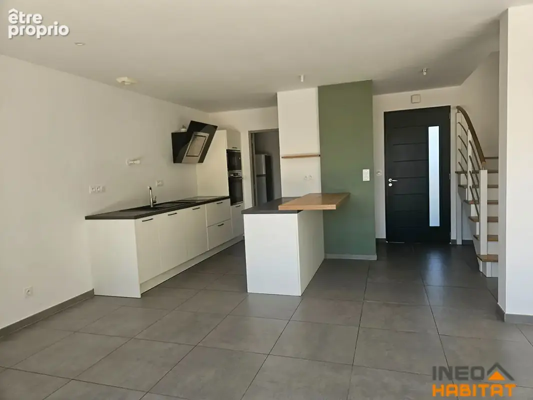 Maison contemporaine en ossature bois - 4 chambres - Gévezé - photo 4