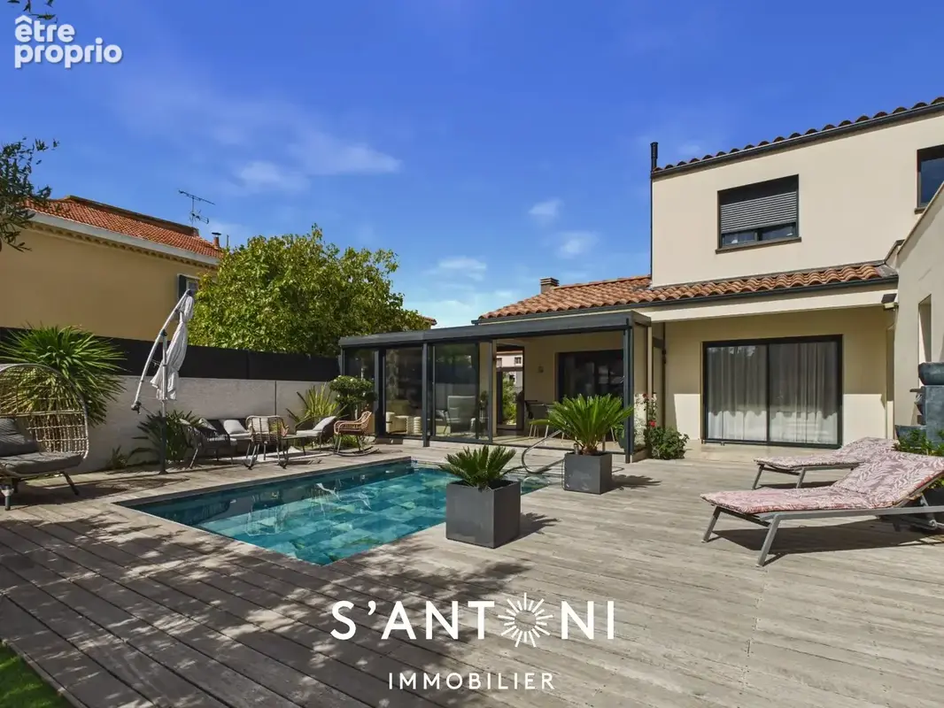 AGDE- Maison contemporaine 121 m²  3 chambres  Piscine  Garage - photo 25