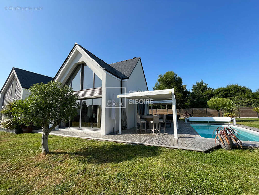 A vendre - agence giboire - magnifique villa contemporaine avec piscine aux portes de la baule - photo 13