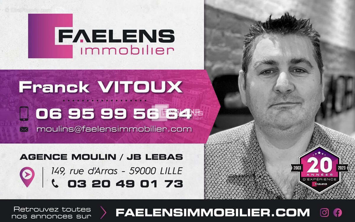 Appartement à MONS-EN-BAROEUL