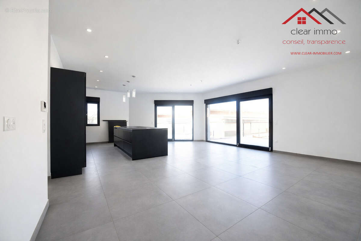 Maison contemporaine neuve   Plain-pied   Prestations modernes - photo 6