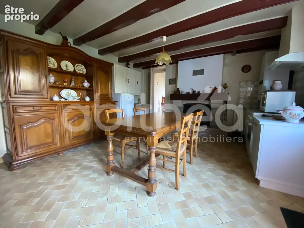 Maison mitoyenne et sa grange amenageable avec terrain de 2050m2 - photo 3