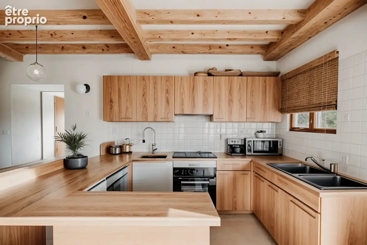 Charmante maison de village entièrement rénovée - 90 m2 sur COLOMBIER-SAUGNIEU - photo 8