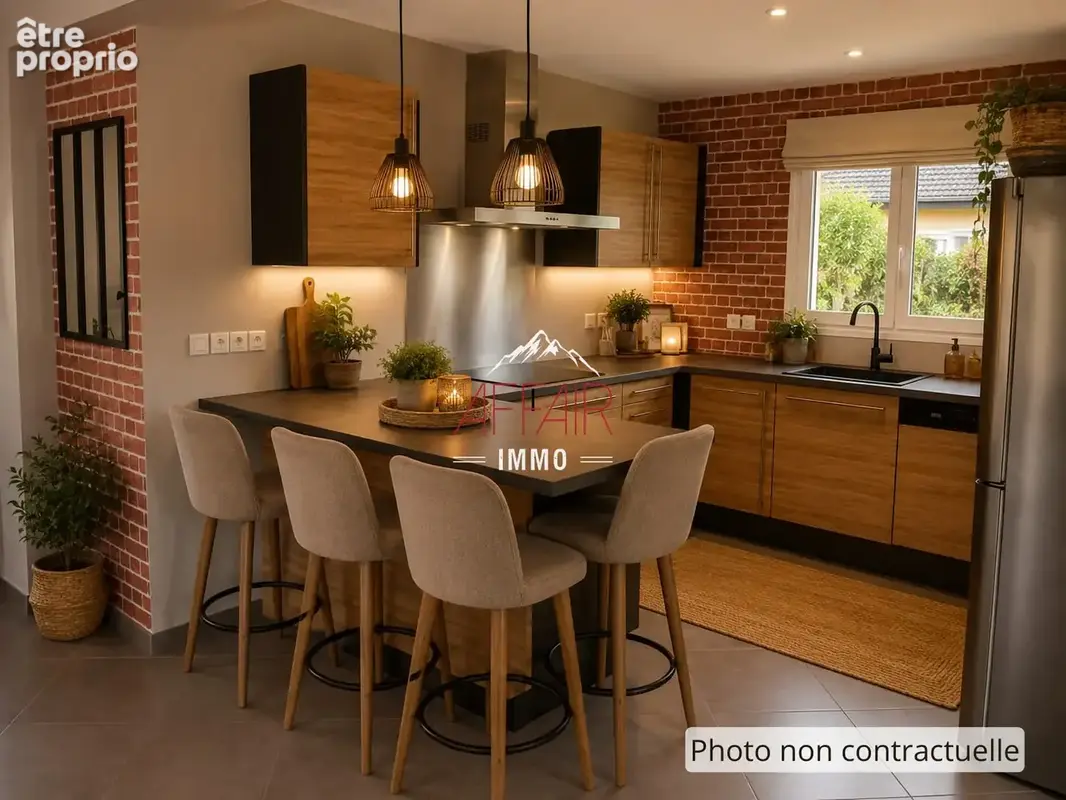 Maison mitoyenne avec garage (74580) viry - photo 9