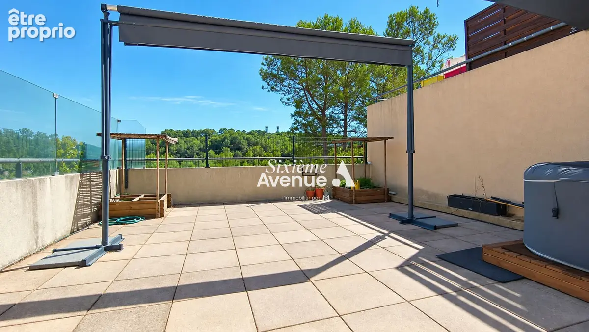 A VENDRE VALBONNE Appartement 3 pièces 68 m² - grande terrasse - garage et cave - photo 2