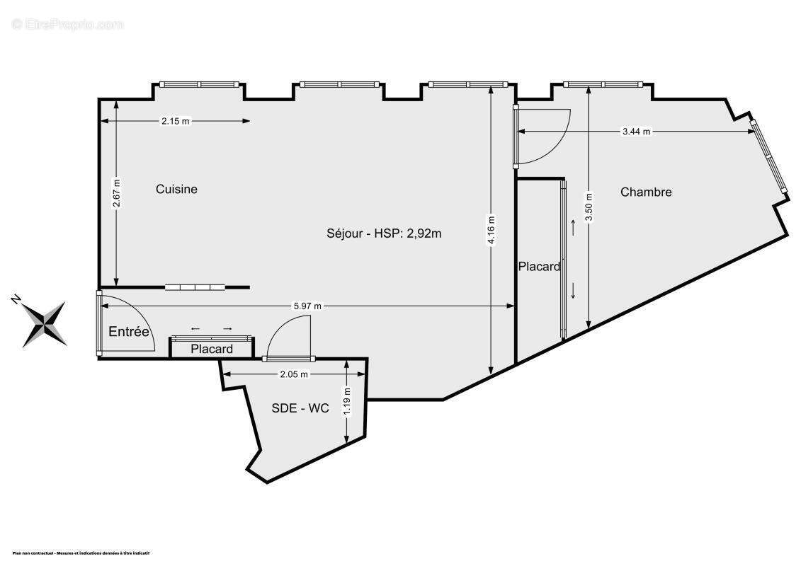 Appartement à PARIS-10E