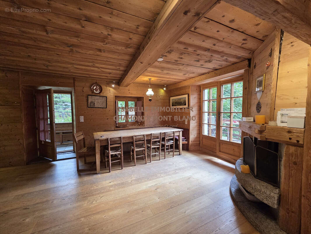 Salle à manger / Vente Chamonix - Maison à CHAMONIX-MONT-BLANC