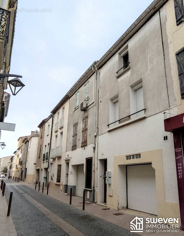 Façade principale - Appartement à RIVESALTES