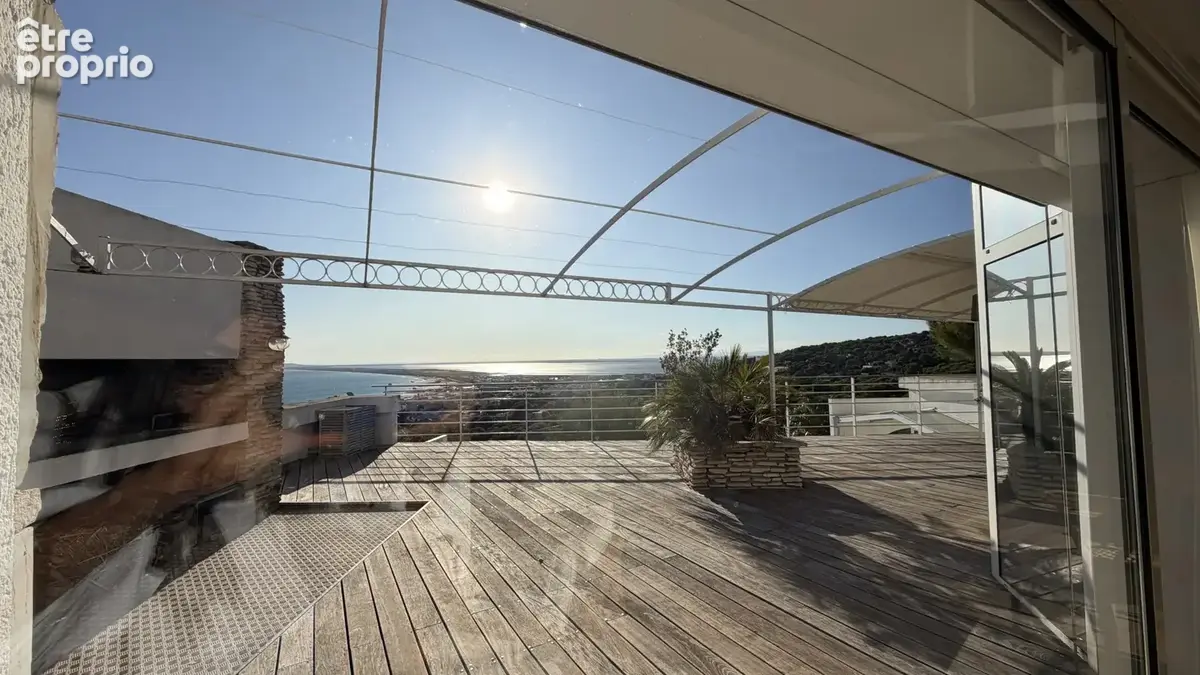 Sète, Saint Clair sud, villa d'architecte face à la mer, - photo 4