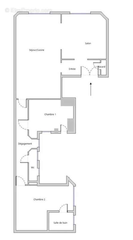 Appartement à PARIS-16E