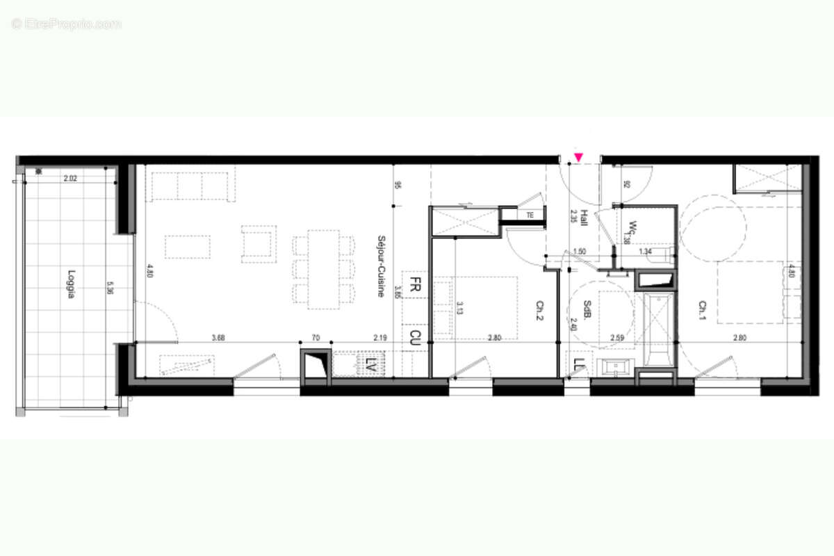 Appartement à SERGY