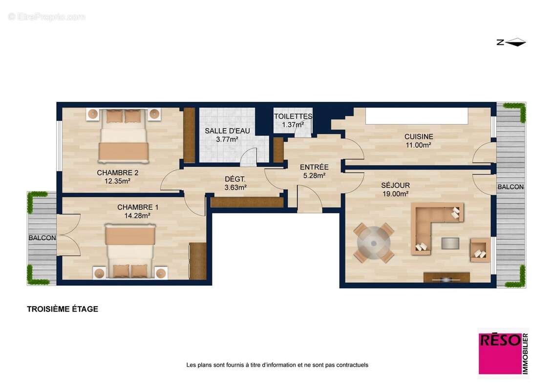 Appartement à AMBILLY