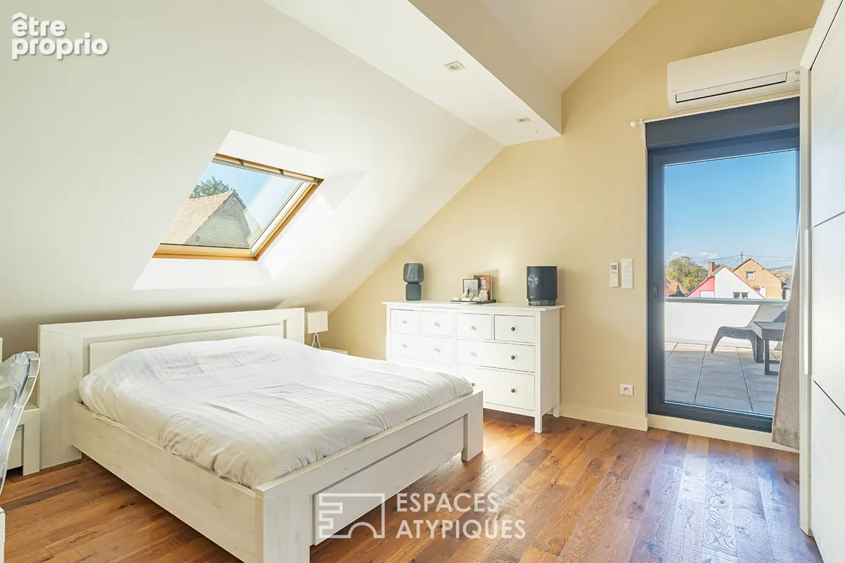 Ancienne grange rénovée esprit loft et son spa de nage - photo 11