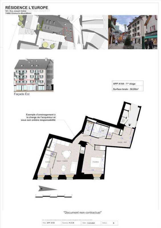 Appartement à CHAMONIX-MONT-BLANC