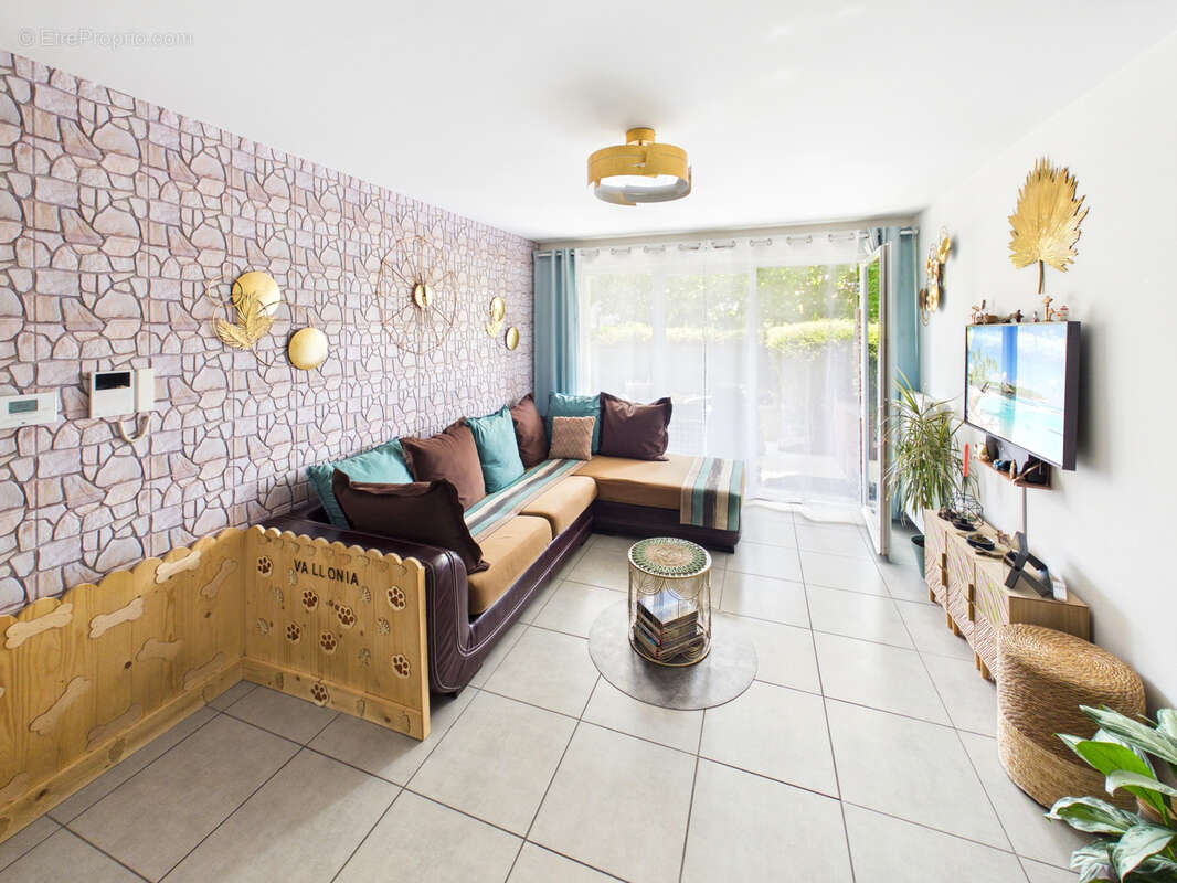 En exclusivite t2 rez-de-jardin thonon  st disdille - photo 3