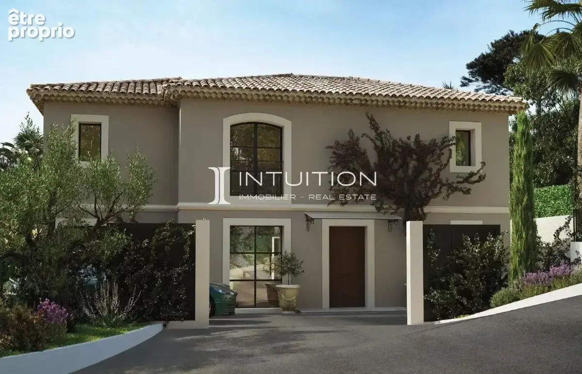 Mougins - Cabrières : Terrain constructible de 778 m2 avec projet de villa - photo 4
