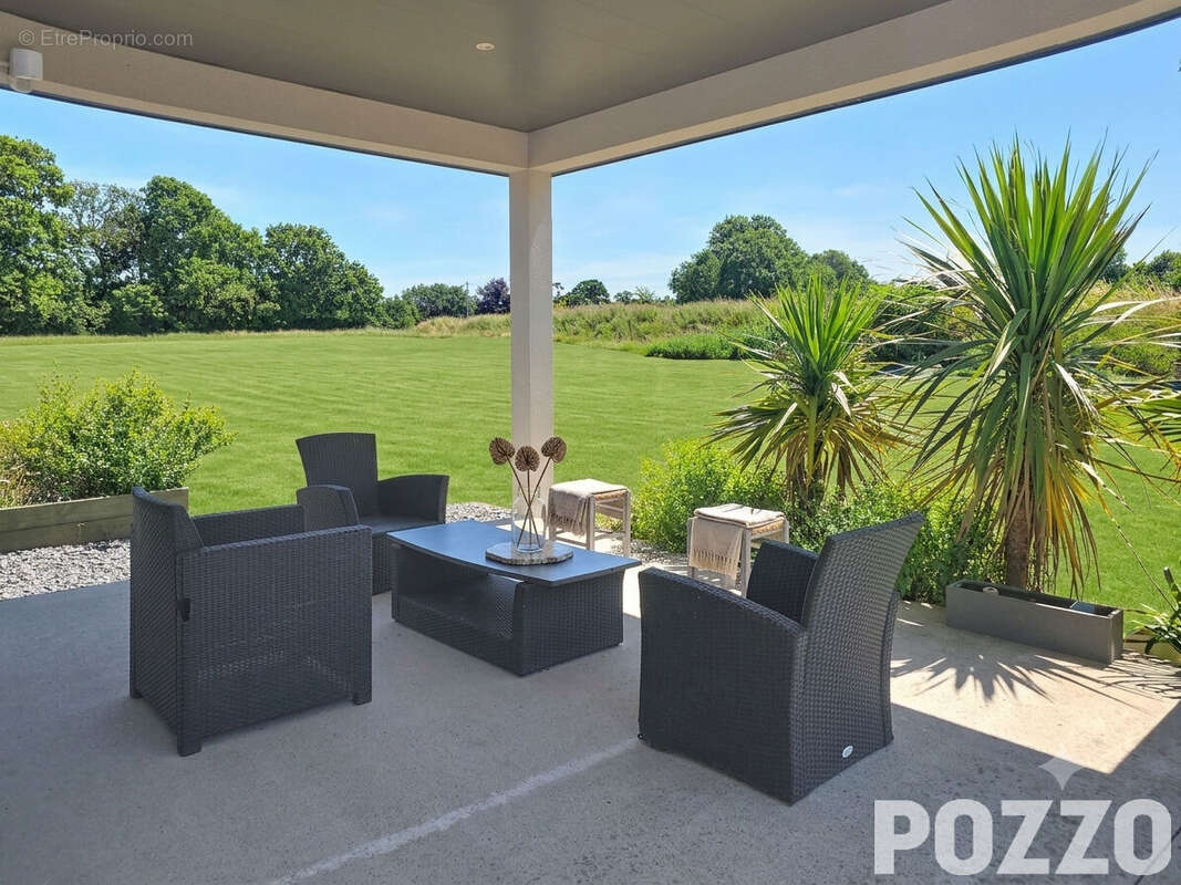 A vendre: Maison contemporaine à Quettreville Sur Sienne- à 8 kms de la mer- sans aucun voisinage - photo 17