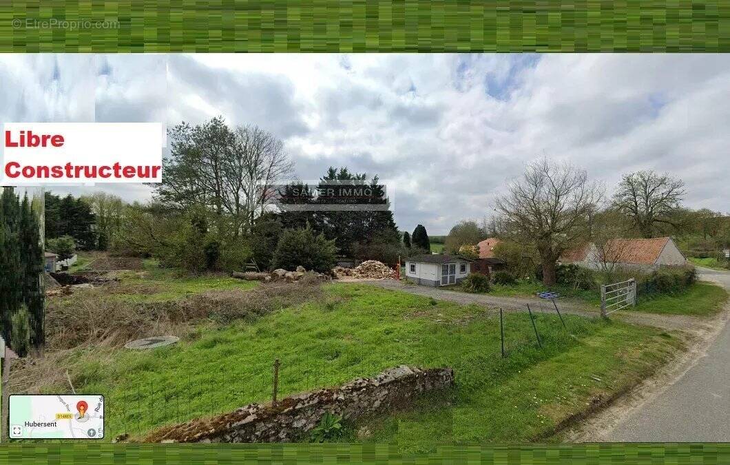Terrain à HUBERSENT