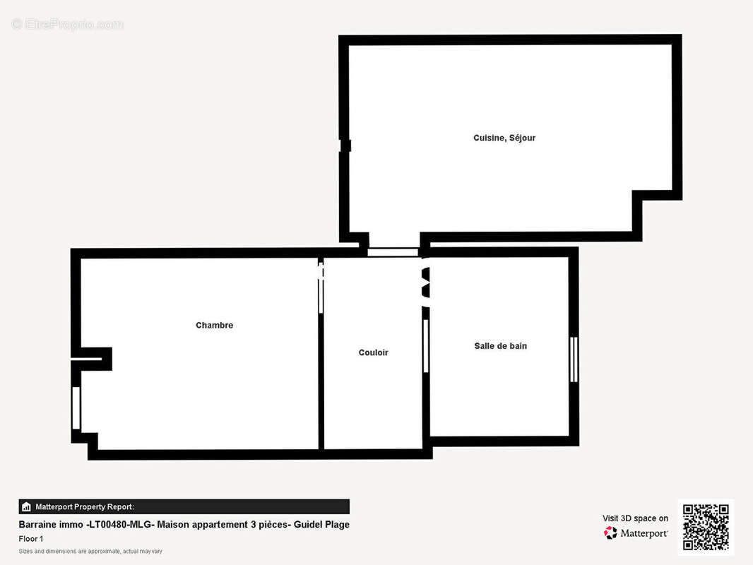 Barraine immo lorient présente : Appartement /Maison 3 pièces en Bord de Mer à Guidel - photo 14