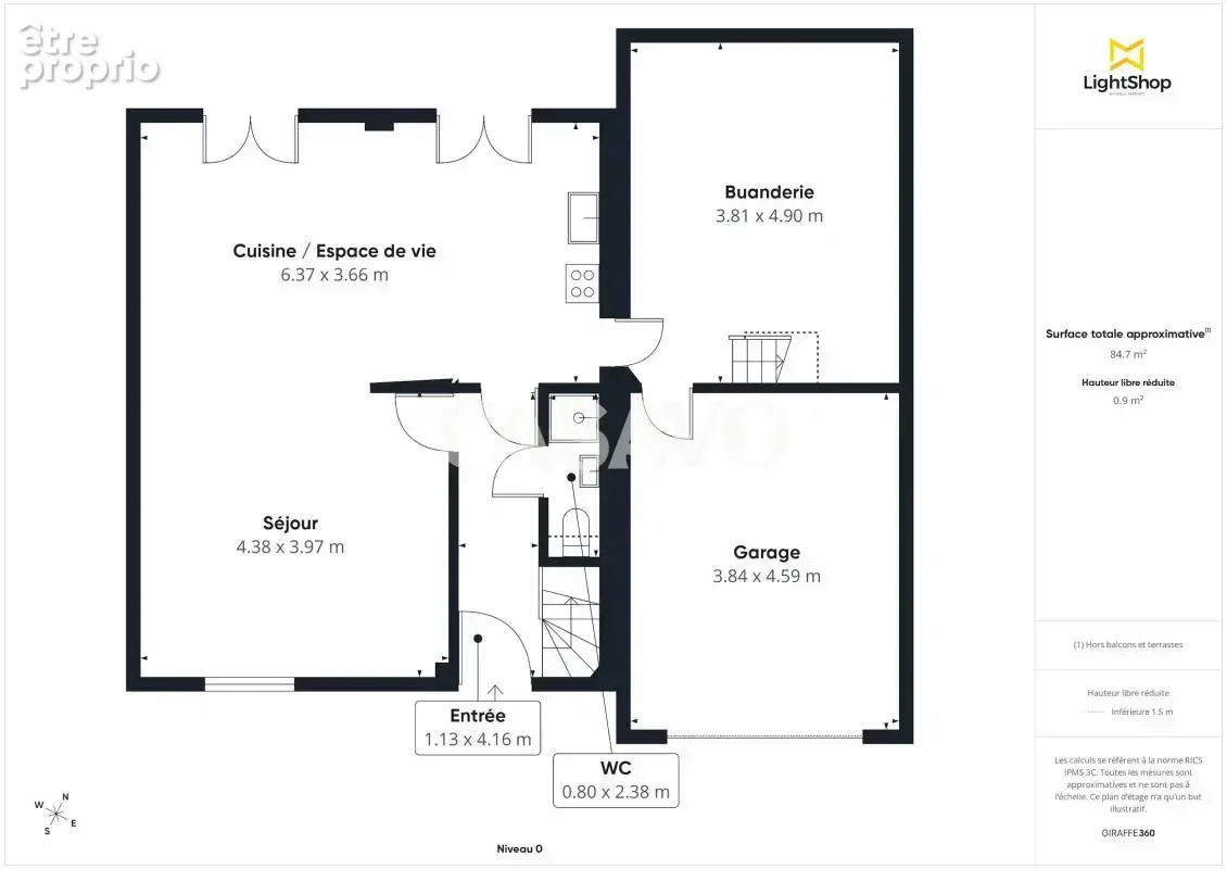 Vente Maison 5 pièces de 114m² - 69410 Champagne-au-Mont-d'Or - photo 6