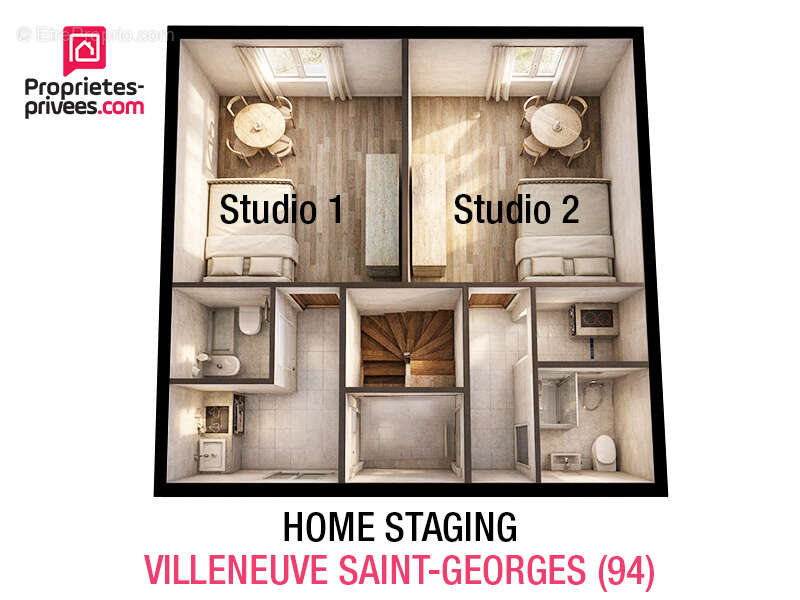 Appartement à VILLENEUVE-SAINT-GEORGES