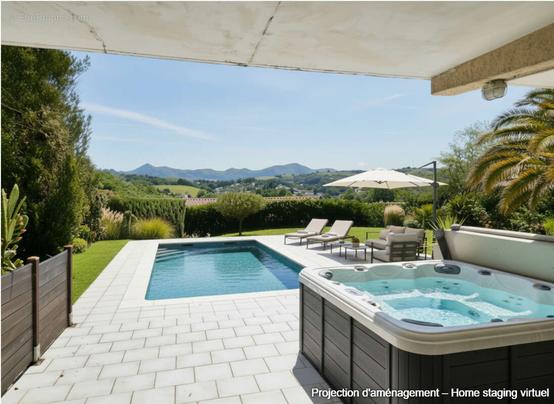 HERRIBISTA Maison Saint Pée Sur Nivelle T7  avec vue panoramique - photo 9