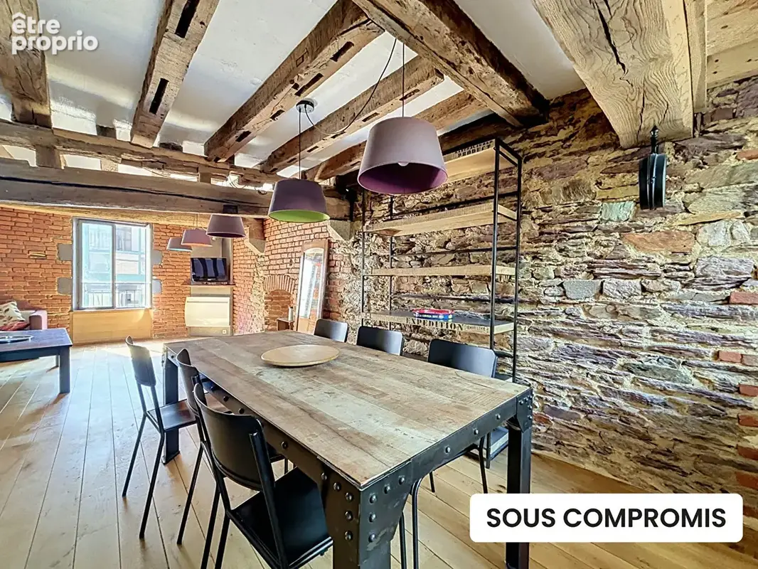 Appartement Rennes - Centre-ville - Sainte-Anne - 3 pièces - 72.63m² carrez - 89.60 m²  au sol - Duplex - photo 5