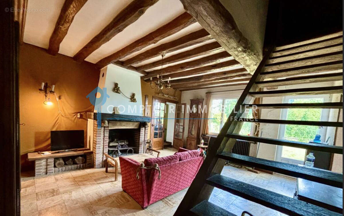 A vendre Dpt Eure (27) proche Paçy sur Eure Longère 200 m2 sur terrain 3695 m2 - photo 3