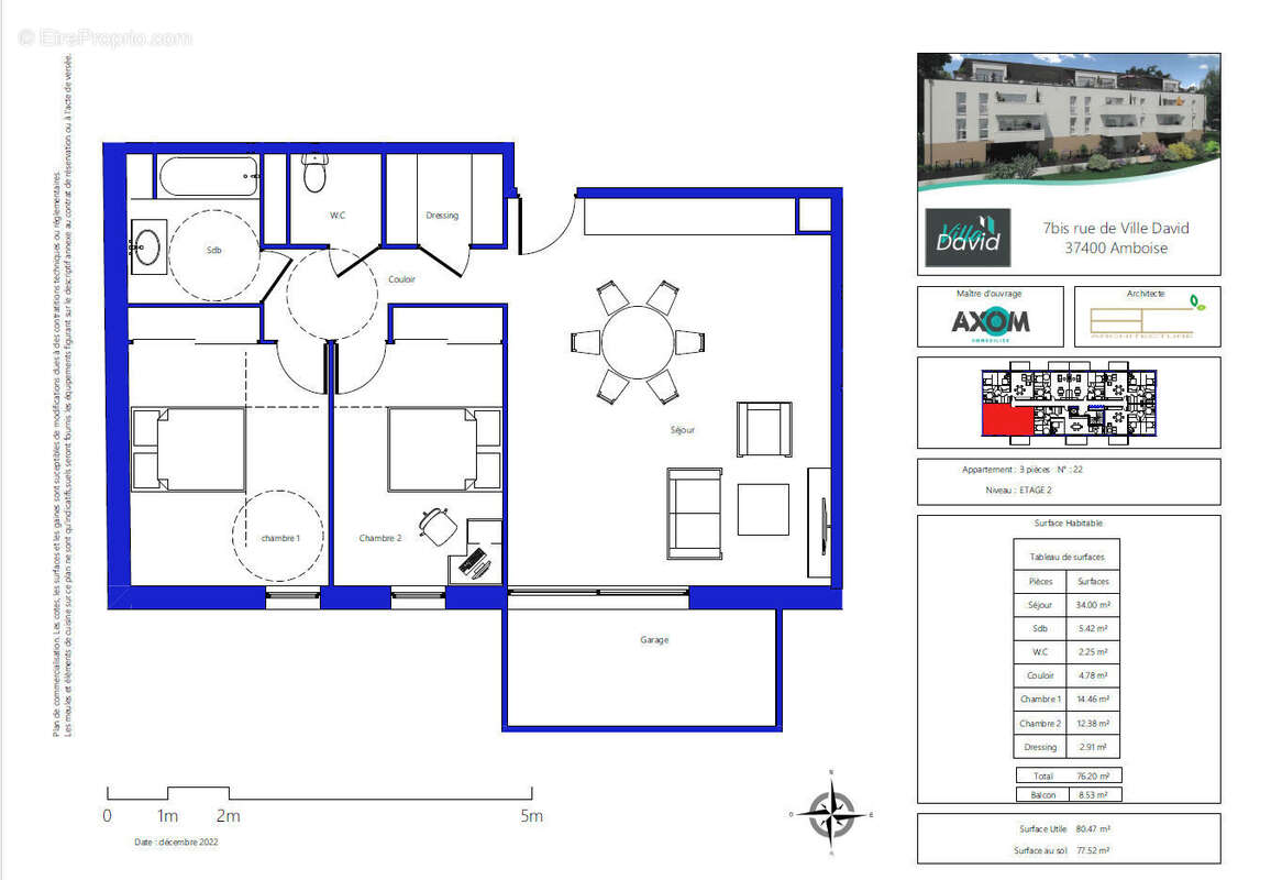 Appartement à AMBOISE