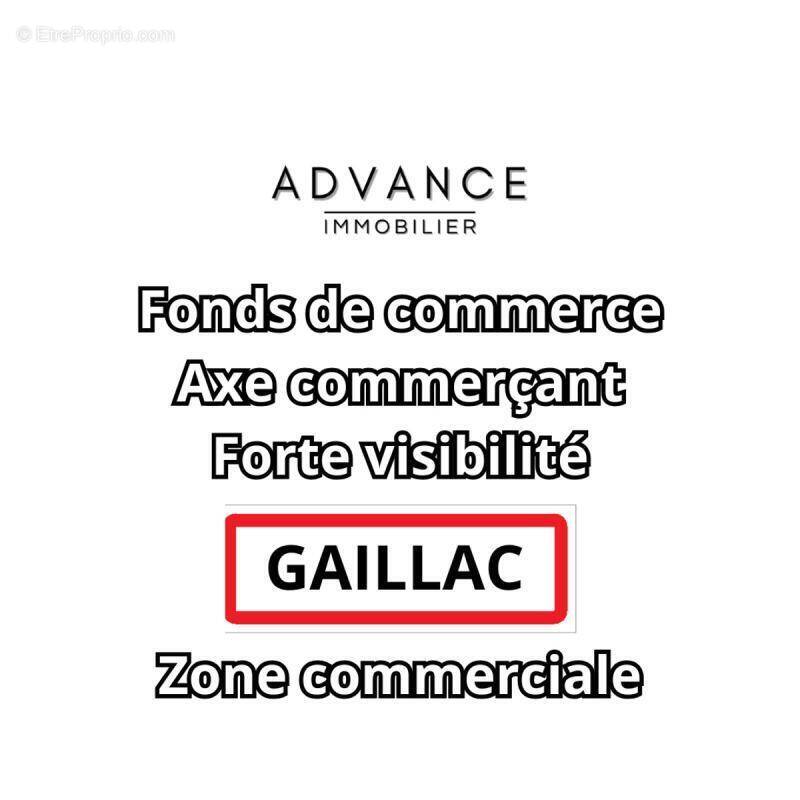 Commerce à GAILLAC