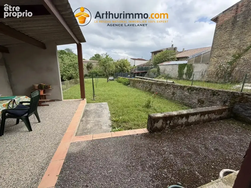 Maison de village avec jardin, terrasse couverte et vue sur le château à Léran - photo 22