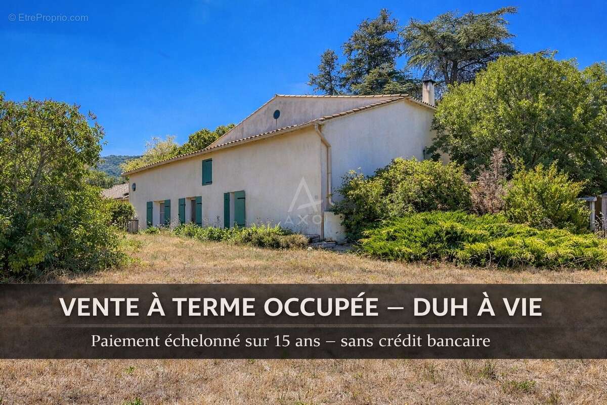 Maison à SAINT-ZACHARIE