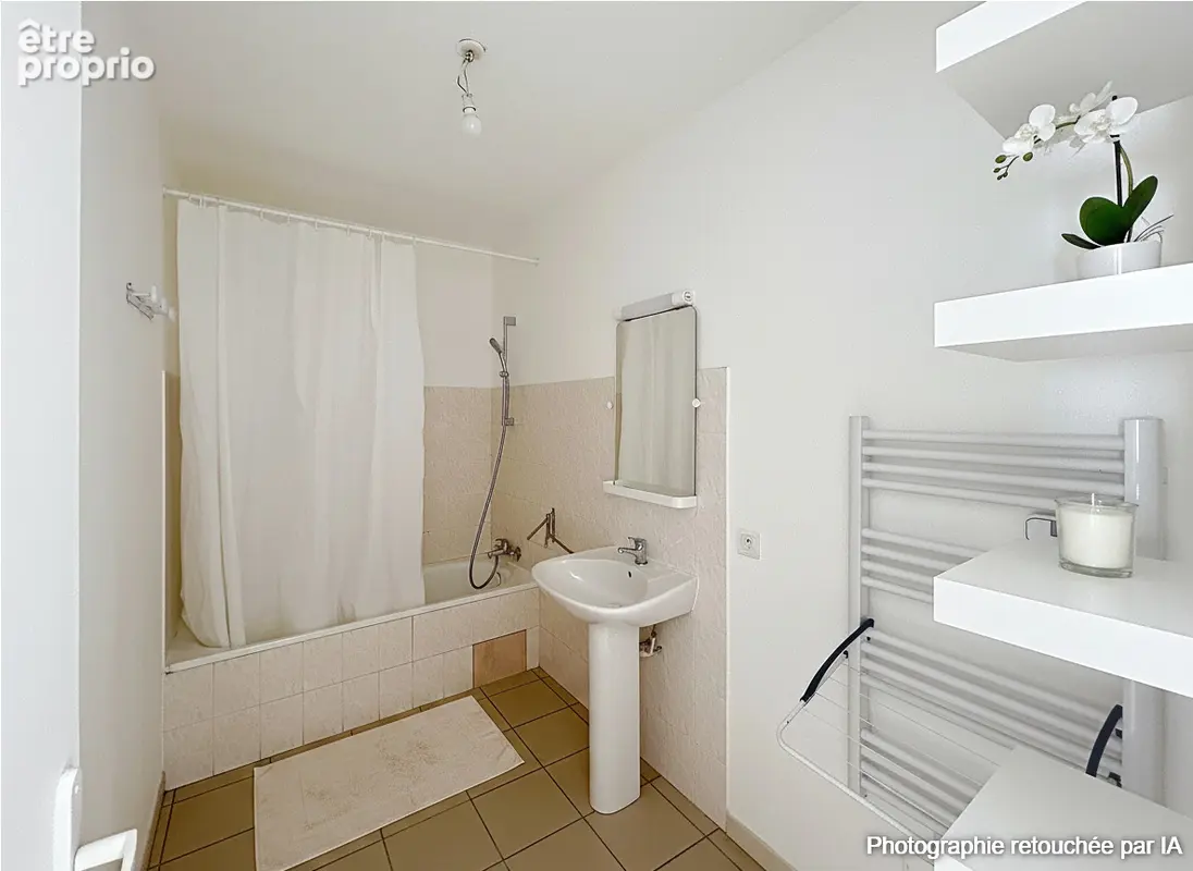 COURTHEZON - Appt T3, lumineux, avec cave et parking privé - photo 5