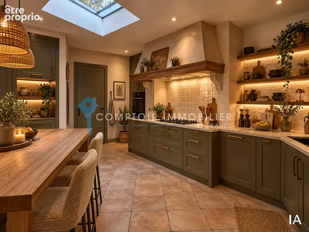 En exclusivité, Boissières sur 5300 m2 de terrain environ, villa d'architecte de 160 m2 3 chambres, Piscine co - photo 16