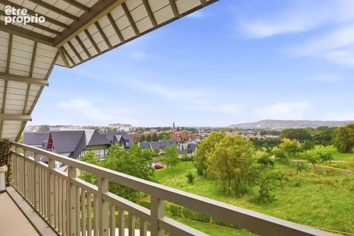 Duplex d'exception avec vue panoramique sur deauville, trouville et la mer - 120 m2 carrez - 3 chambres - 3ème - photo 7