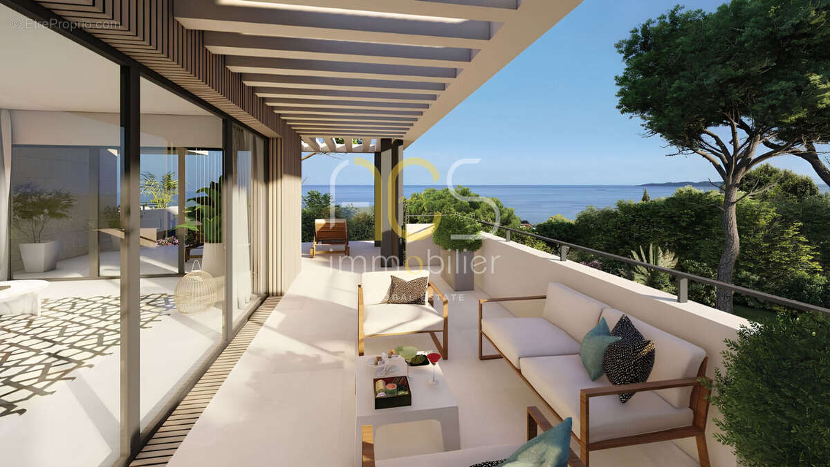 Sainte-Maxime - Appartement T3 de 78 m² avec jardin et terrasse et aperçu mer - 200m de la plage - photo 6