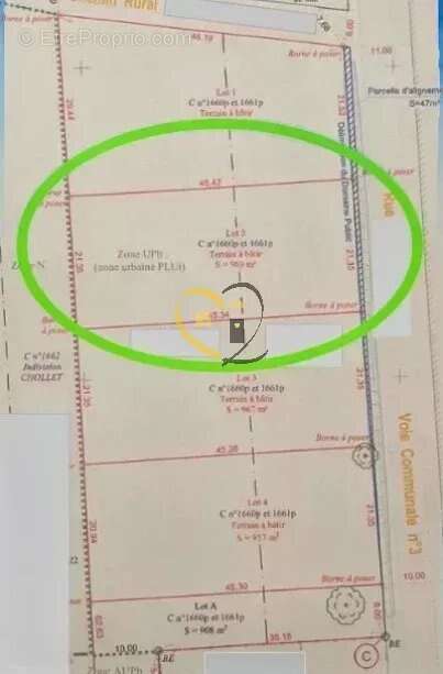 Terrain à CHISSEAUX