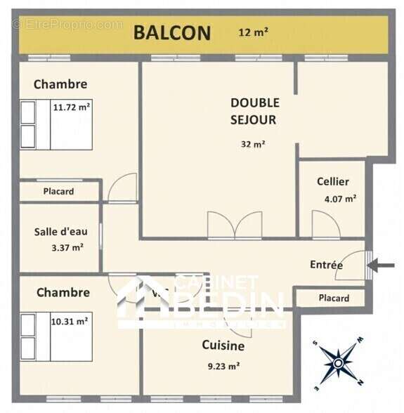 Appartement à BORDEAUX