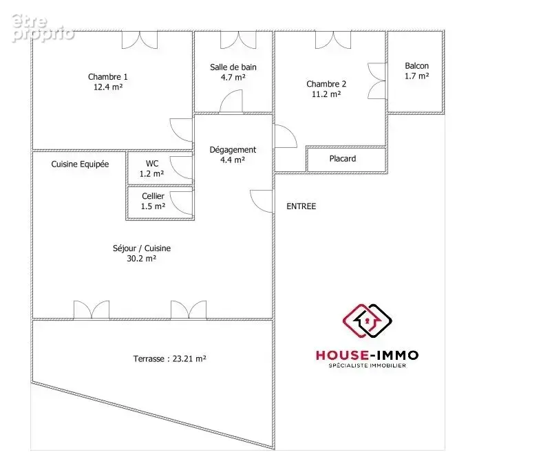 Appartement 3 pièces 66 m² à vendre à Echirolles (38130) - photo 5