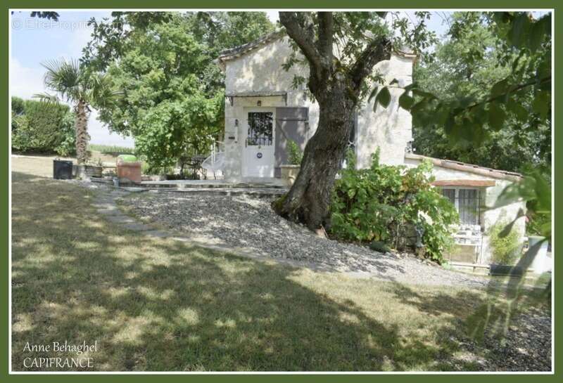 Entre Lectoure et Astaffort- Maison en pierre 5 pièces-127m2-  terrain 1526m2 - photo 4