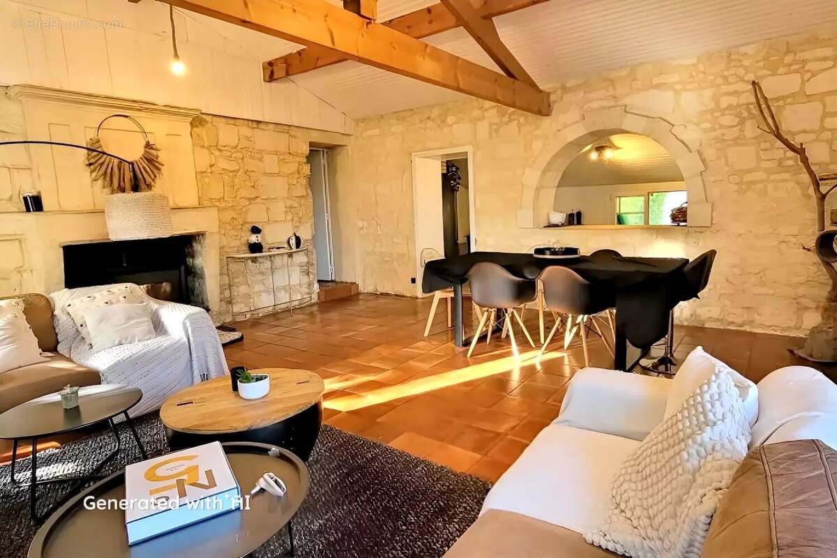 Maison à BAYON-SUR-GIRONDE