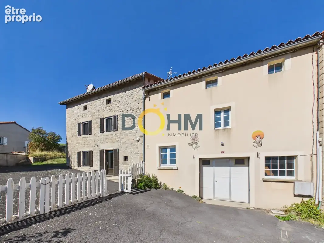 maison en pierre 123m2, avec dépendances sur terrain clos. - photo 1