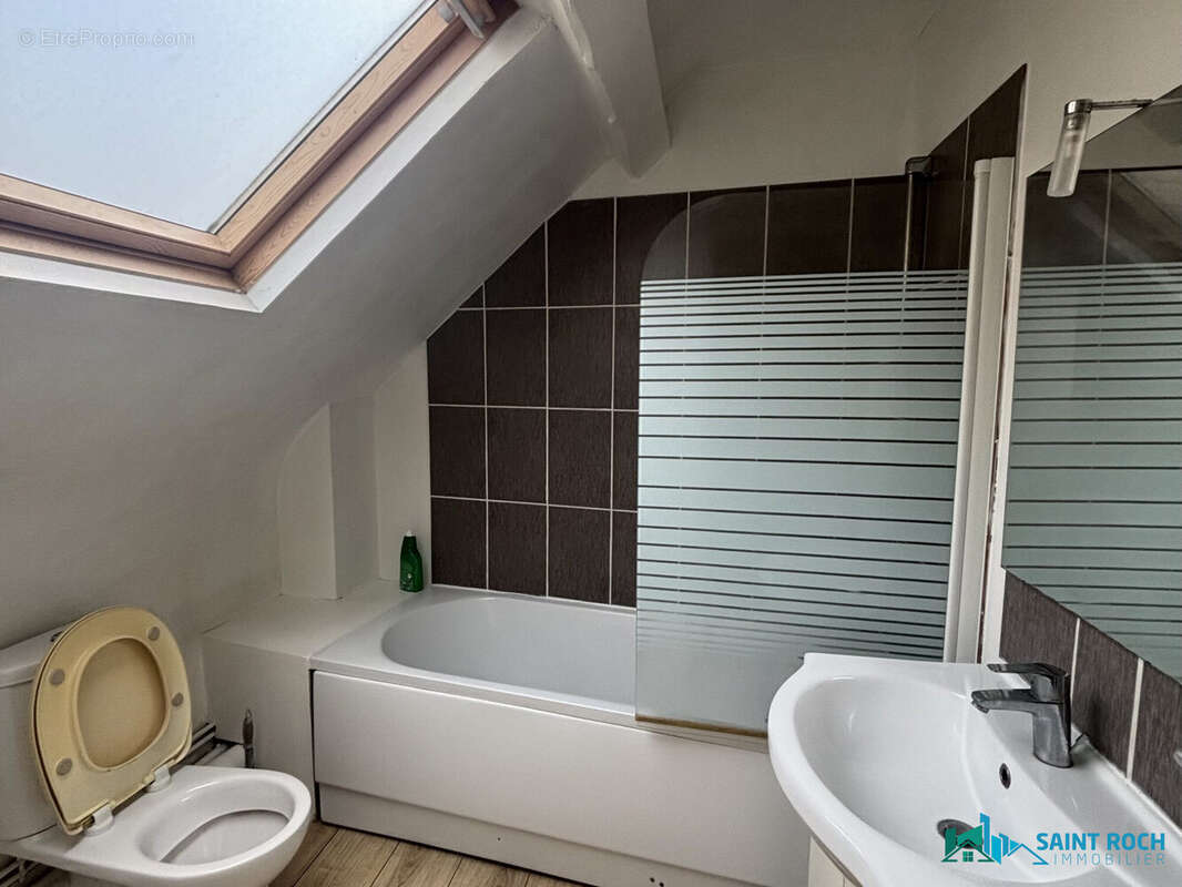 Salle de bains - Appartement à LE HAVRE