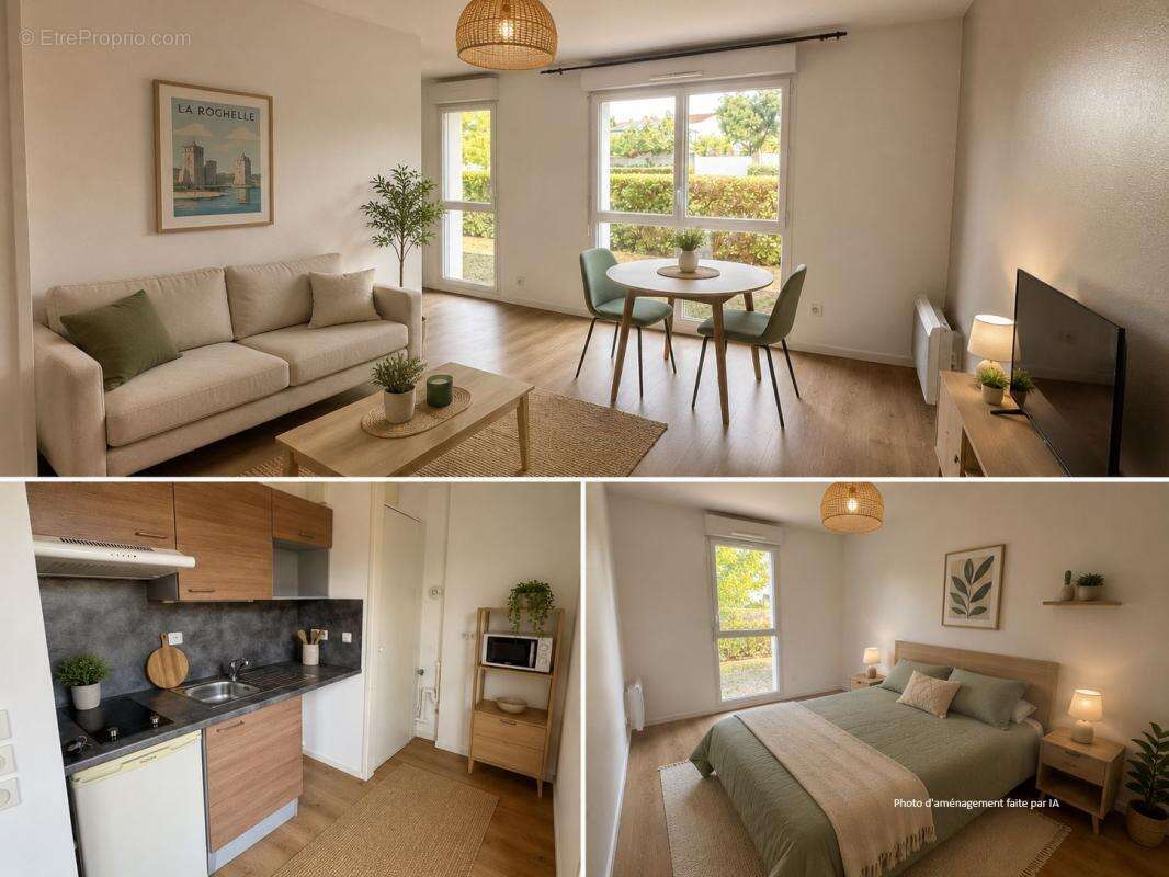 Appartement T2 de 42 m² – Résidence sécurisée – Aytré, aux portes de La Rochelle - photo 7